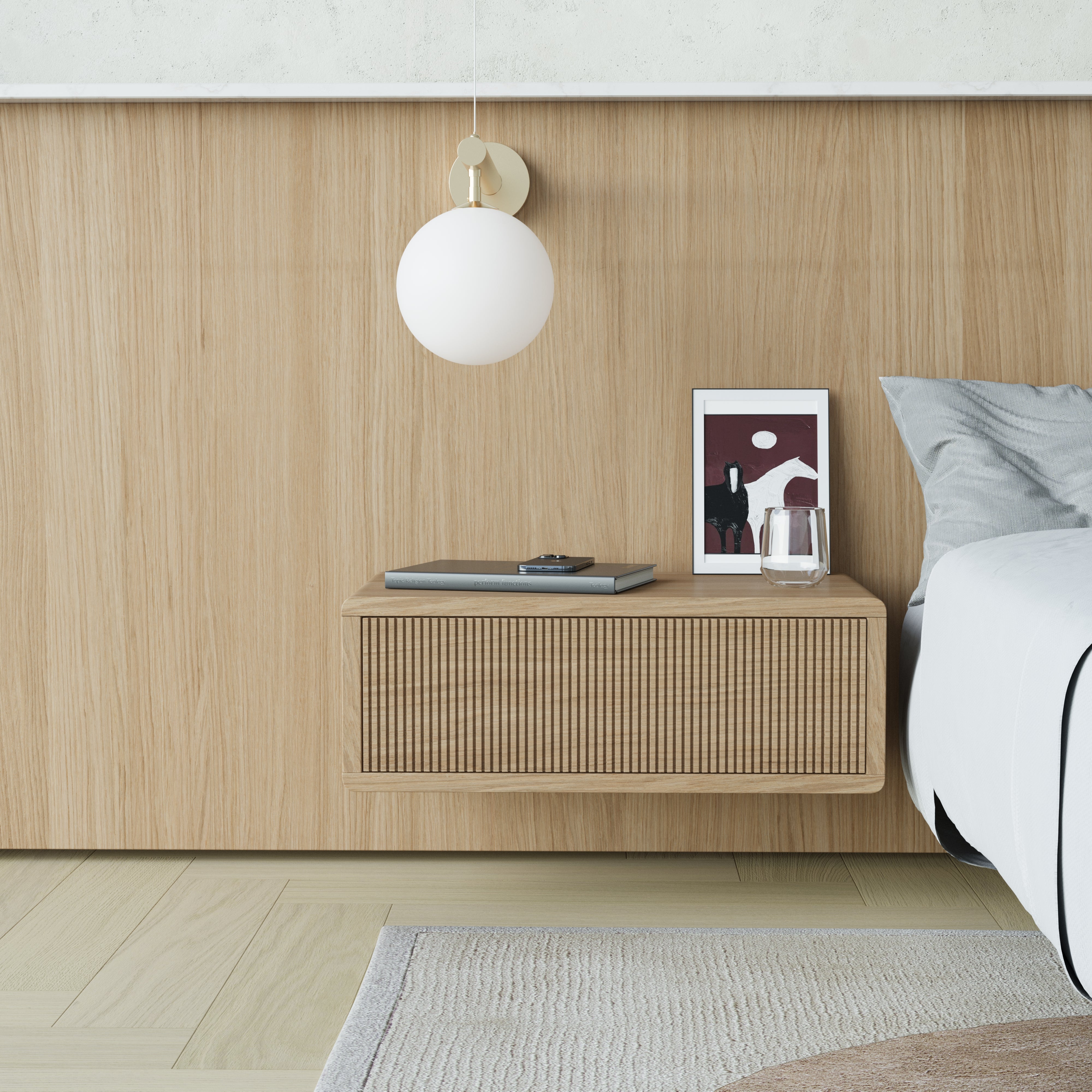 Floating Bedside table-Navan