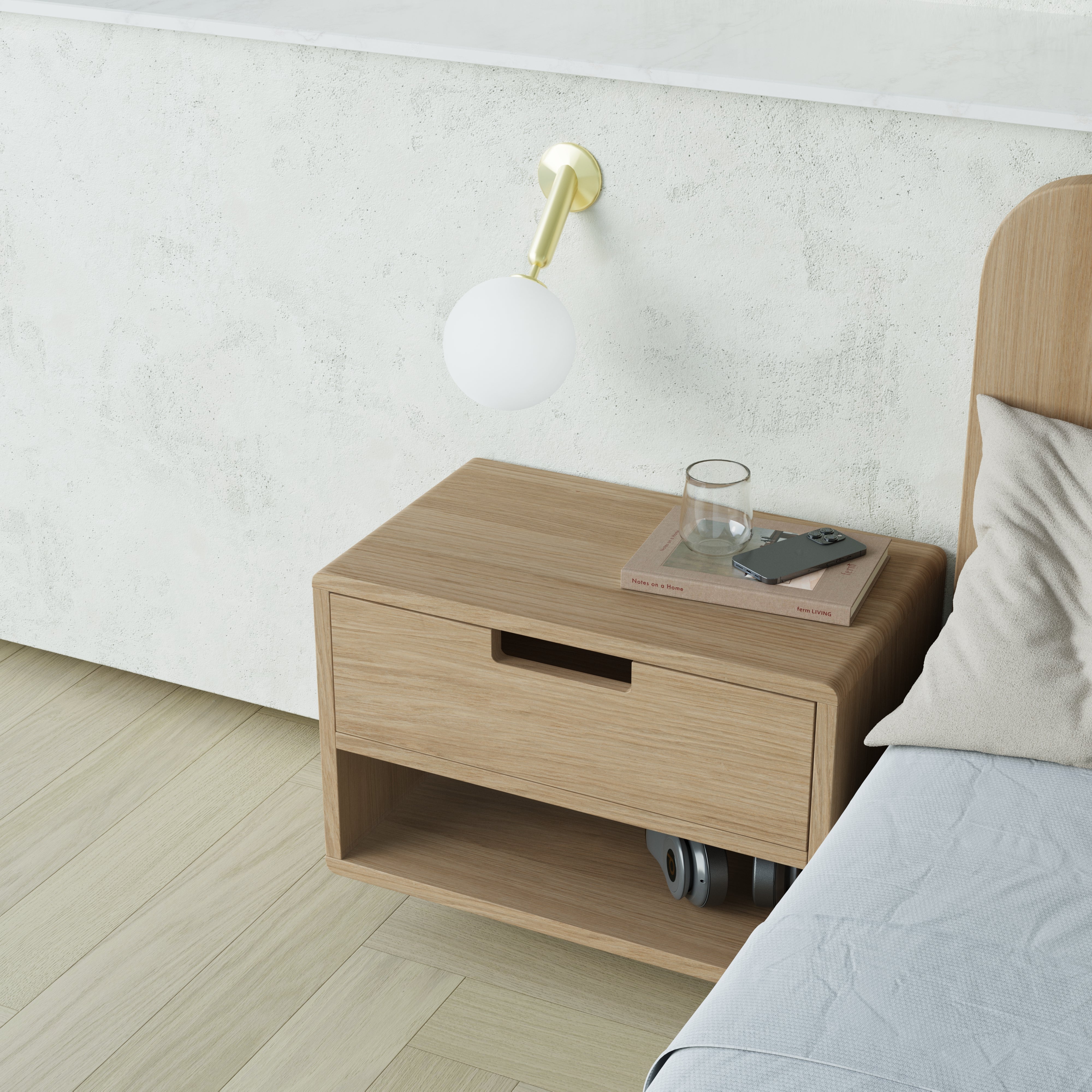 Floating Bedside table-Galmoy